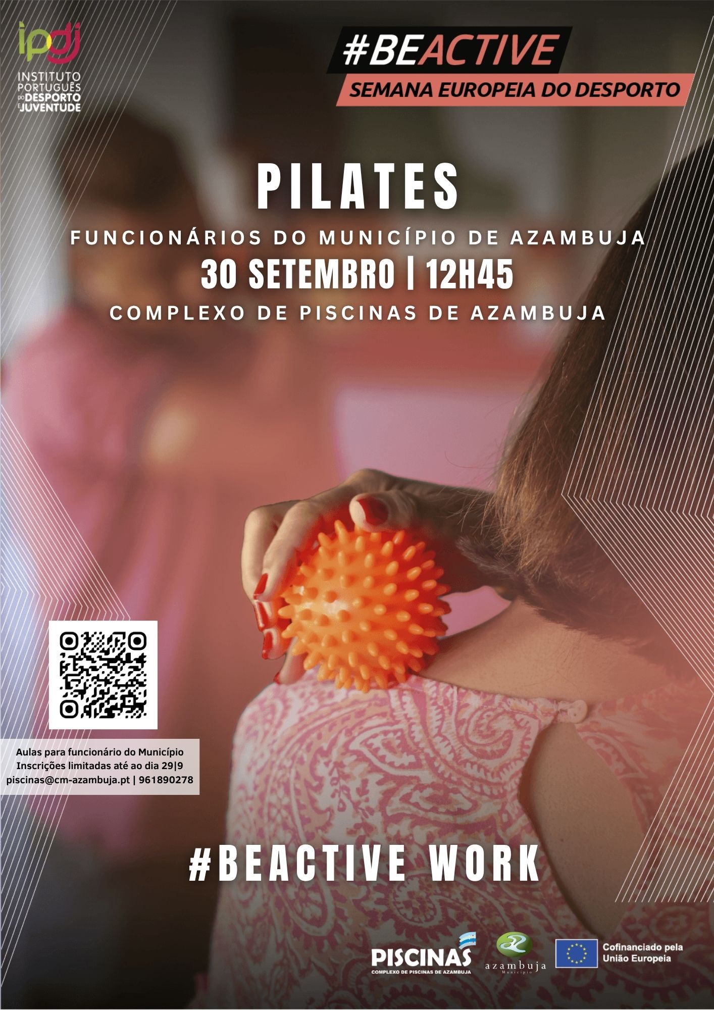 #BEACTIVE 2026 Pilates @WORK Complexo de Piscinas de Azambuja