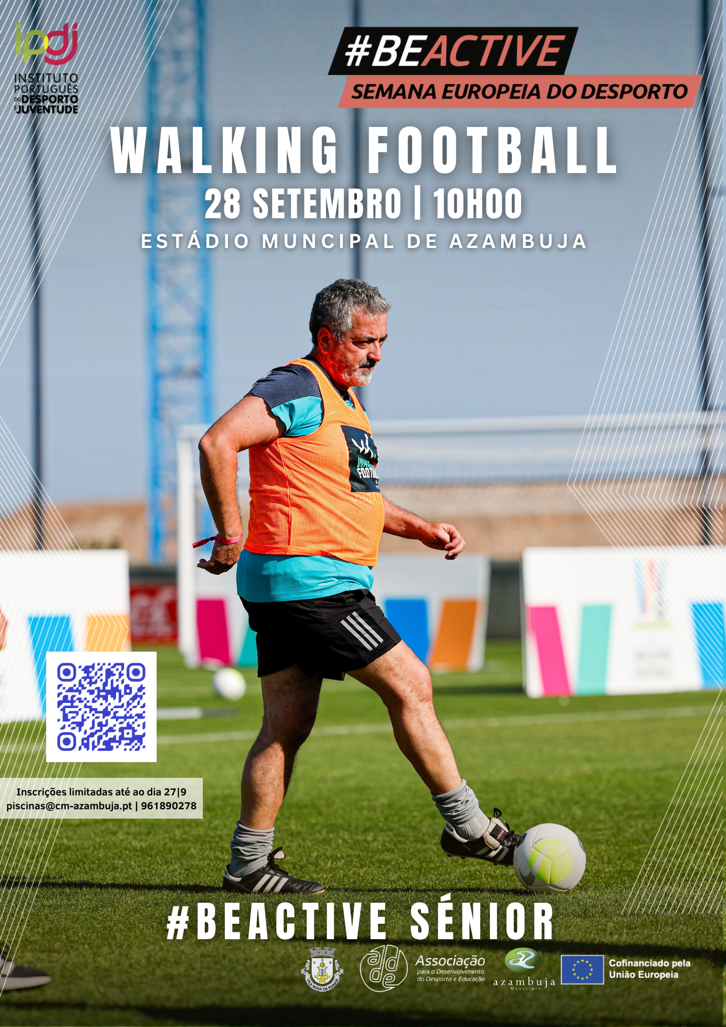 #BEACTIVE 2026 Walking Football @S�NIOR Est�dio Municipal de Azambuja